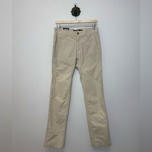 Mountain Khakis Oatmeal Stretch Poplin Pant Modern Fit Men’s 28 x 32 NWT